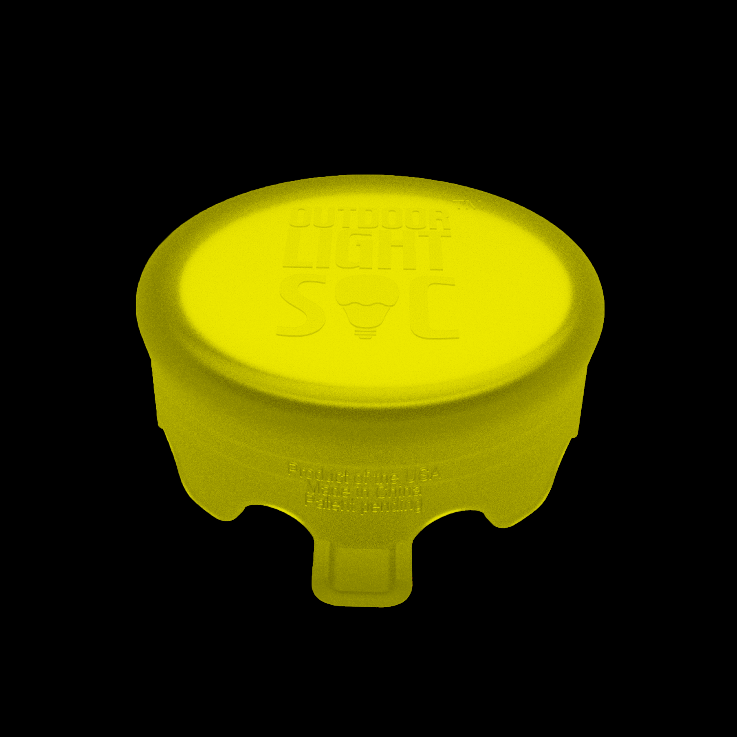 3-3.5" Yellow Outdoor Light Soc (Pre-Order)