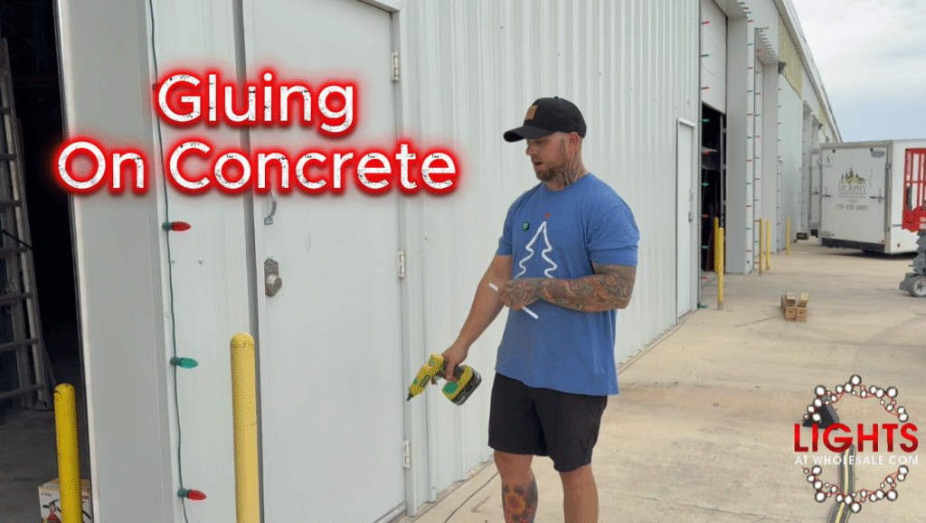 Gluing on Concrete